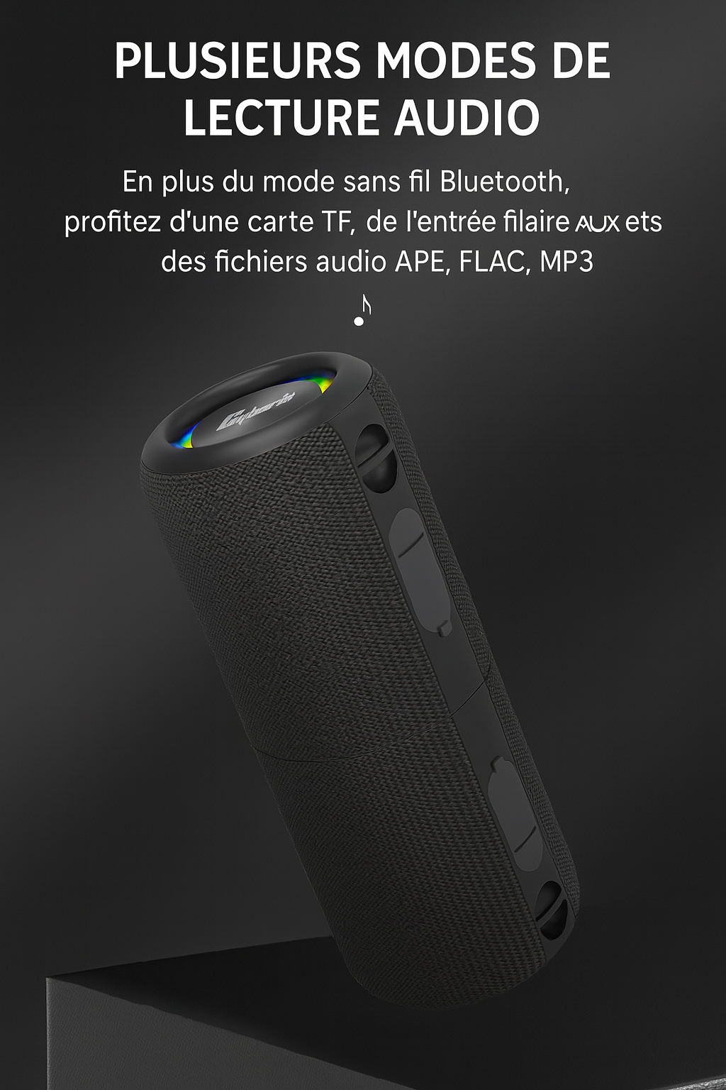 Enceintes Bluetooth détachables pratiques