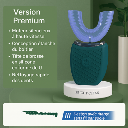 Brosse à dents électrique blanchisseuse automatique en U